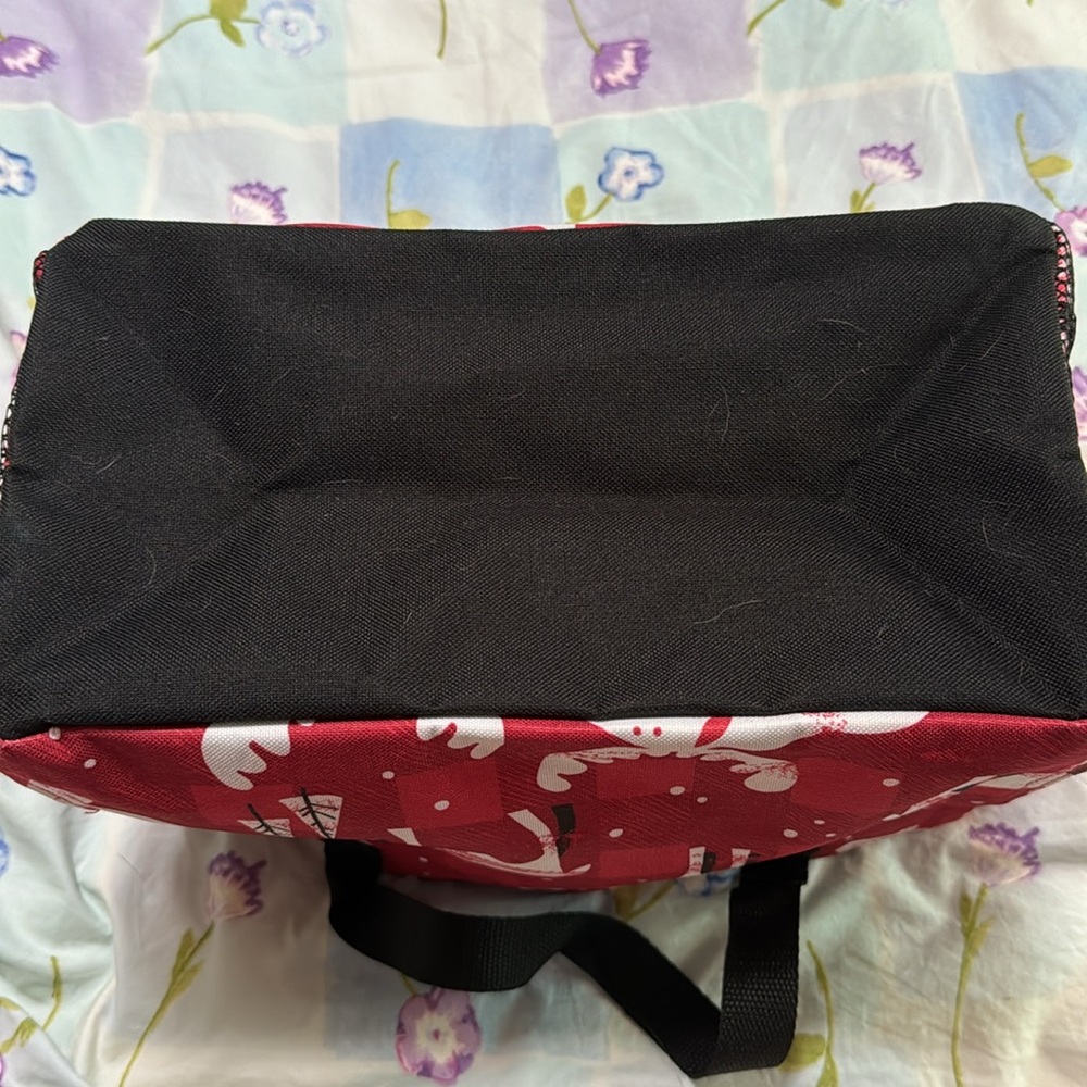thirty-one Red and White Moose Print Tote - Picture 8 of 8